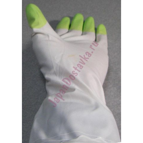 Перчатки для бытовых и хозяйственных нужд (винил, тонкие) Family, ST размер M (зеленые)