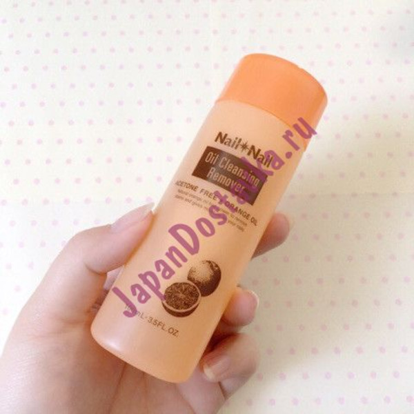 Жидкость для снятия лака с апельсиновым маслом NAIL OIL REMOVER B&C Labs, 100 мл