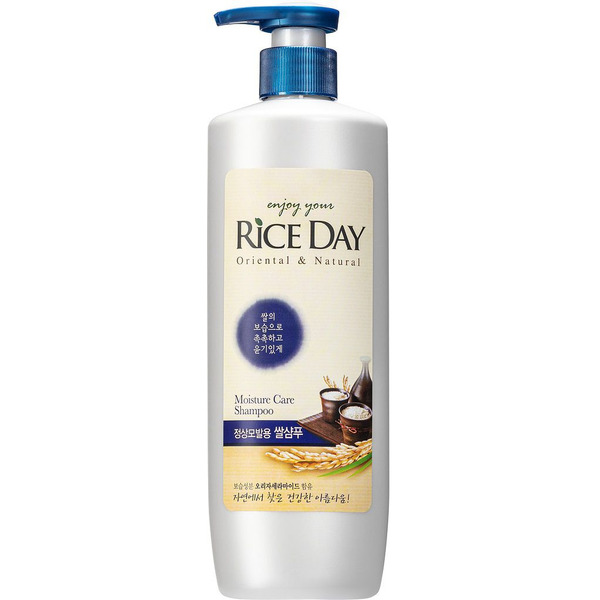 Увлажняющий шампунь для нормальных волос Rice Day, CJ LION 550 мл