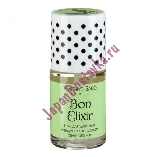 Гель для удаления кутикулы с экстрактом зеленого чая  Bon Elixir, VIVIENNE SABO