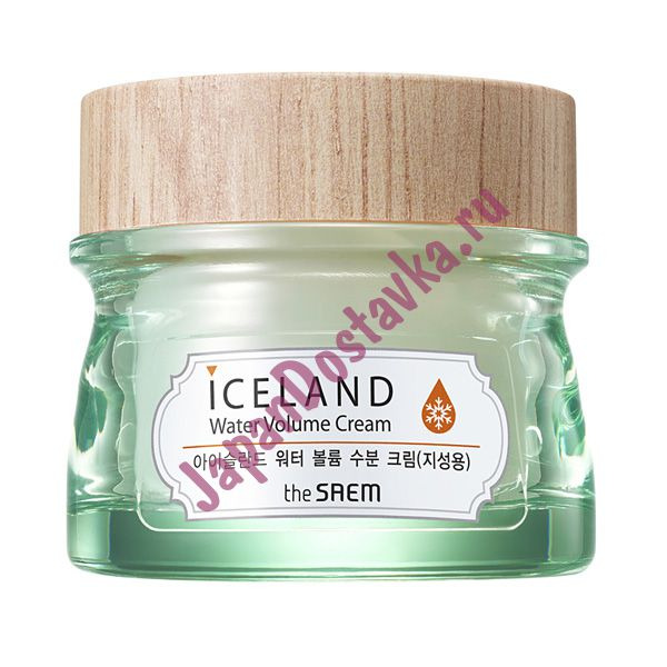 Крем минеральный  Iceland Hydrating Water Volume Cream For Oily Skin, SAEM 80 мл