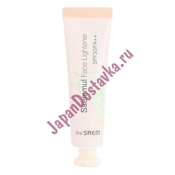 База-основа легкая Saemmul Face Lightener SPF 30 PA++, оттенок № 01 Green Light (светло-зеленый), THE SAEM   30 мл