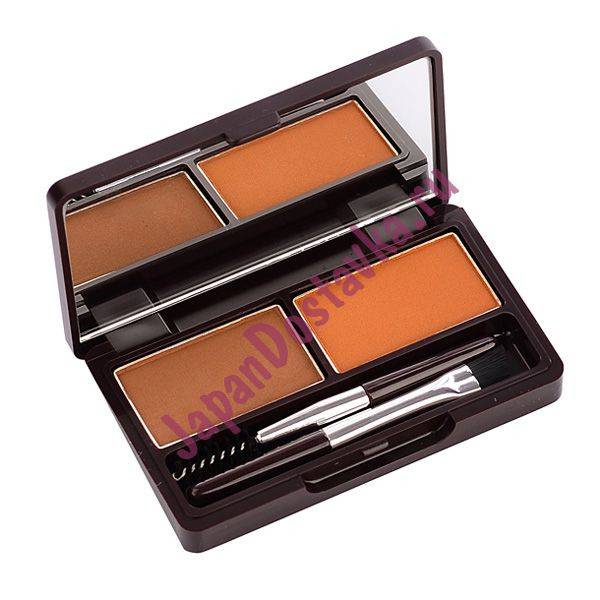 Пудра для бровей 01 Eco Soul Eyebrow Kit 01 Brown, SAEM 2*2,5 г