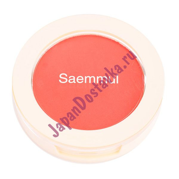 Румяна Saemmul Single Blusher, оттенок RD01 Dragon Red, ТНЕ SAEM   5 г