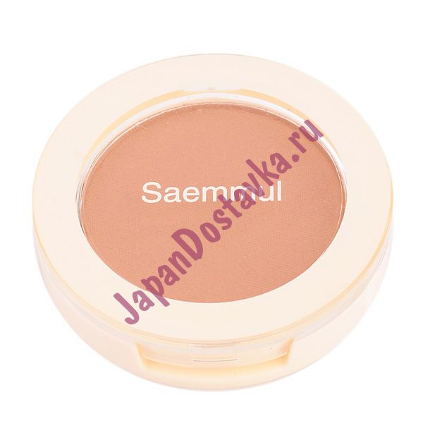 Румяна Saemmul Single Blusher, оттенок BR01 Call Me Brown, ТНЕ SAEM   5 г