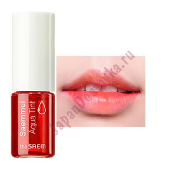 Тинт для губ питательный Saemmul Tint Aqua Orange (апельсин), SAEM 9,5 г