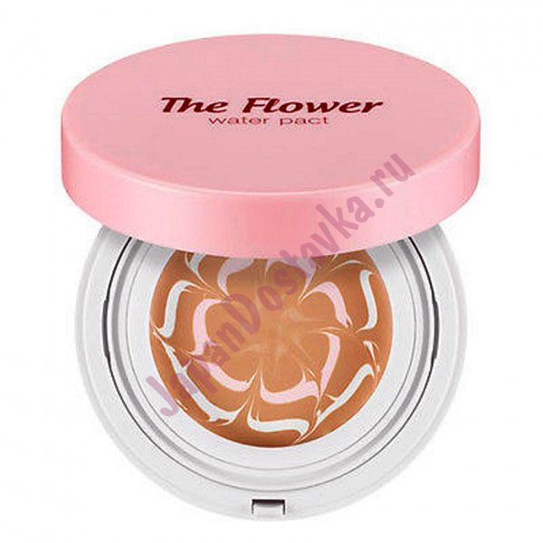 Увлажняющая основа под макияж The Flower Water Pact, тон № 02 (натуральный беж) Natural Beige, SECRET KEY   15 г
