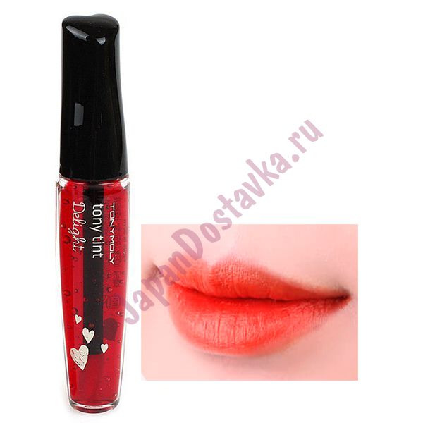 Тинт для губ Delight Tony Tint 03 Orange Cha Cha (оранж), TONYMOLY 9 мл