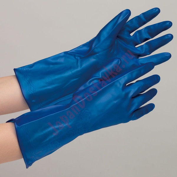 Виниловые перчатки без покрытия внутри (тонкие), TOWA (размер L)