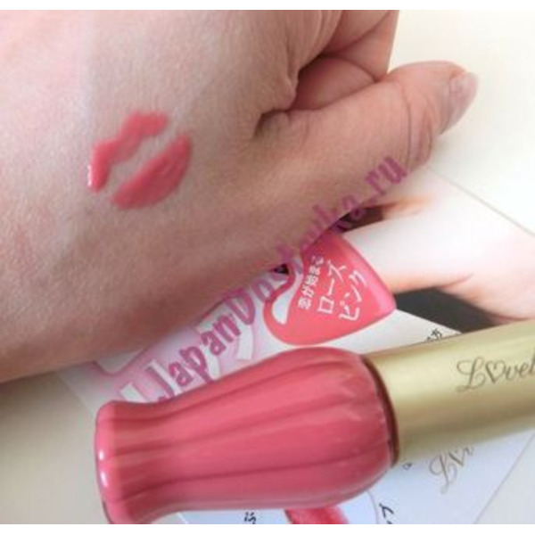 Блеск для губ Lovetulle Pure Liquid Rouge (цвет Розовый соблазн), B&C Labs 10 мл