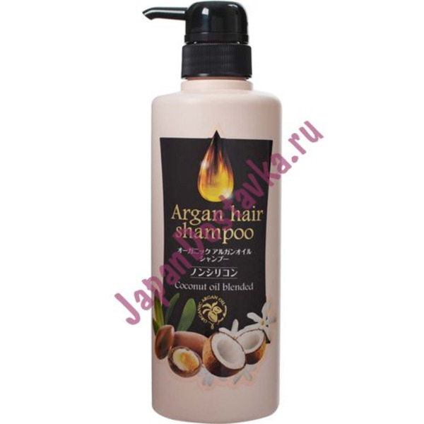 Шампунь для волос с маслом арганы Arganoil Shampoo, KUROBARA, 450 мл