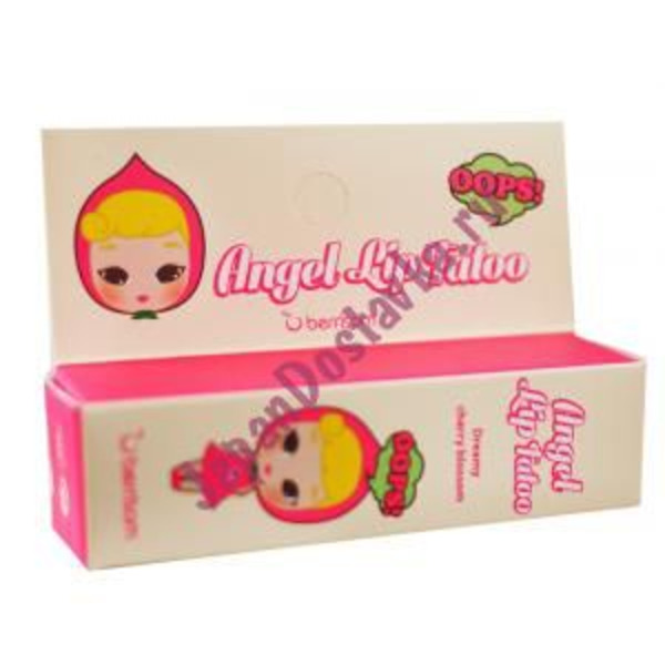 Жидкий гель для губ с тату-эффектом OOPS Angel Lip Tatoo (тон 05, сакура -  Dreamy cherry blossom), BERRISOM 3,5 мл