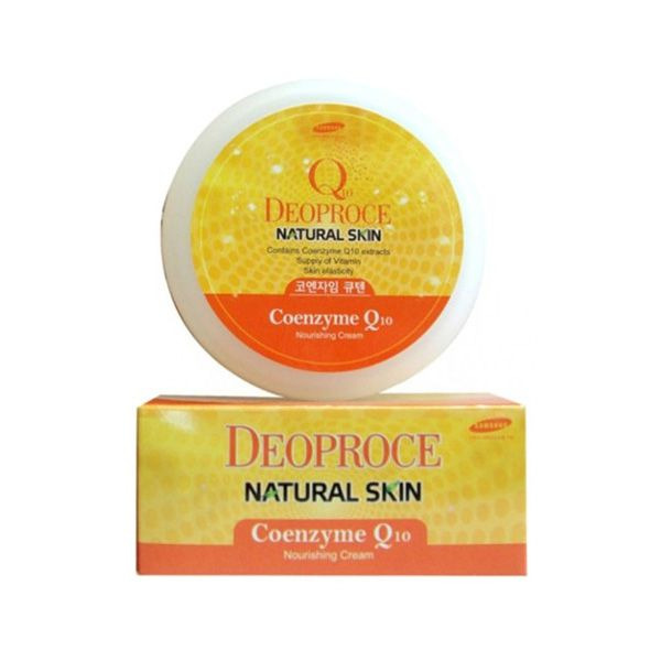 Крем для лица и тела с коэнзимом Q10 Natural Skin Coenzyme Q10 Nourishing Cream, DEOPROCE 100 г