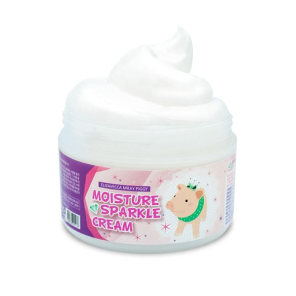 Крем увлажняющий с эффектом сияния Milky Piggy Moisture Sparkle Cream, ELIZAVECCA 100 г