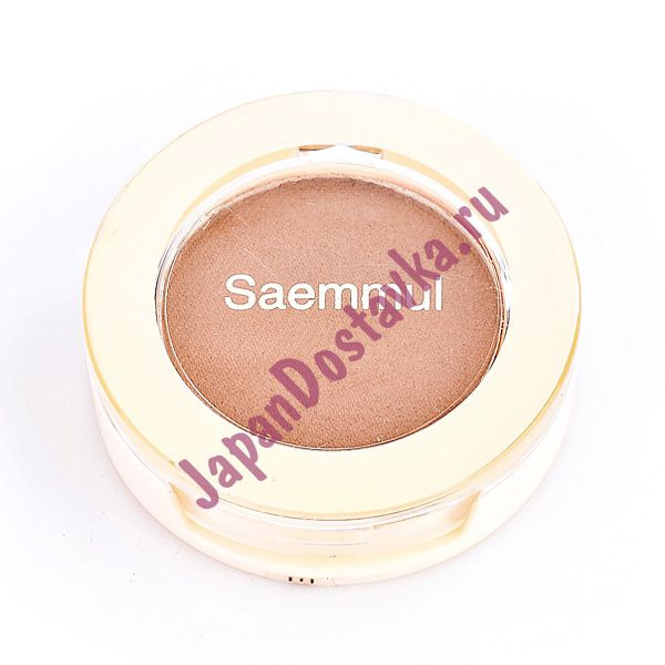 Тени для век матовые Saemmul Single Shadow Matt, оттенок BK01 Grey, ТНЕ SAEM   1,6 г