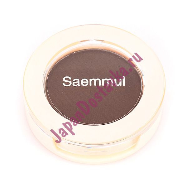 Тени для век матовые Saemmul Single Shadow Matt, оттенок BR03 Brown, THE SAEM   1,6 г