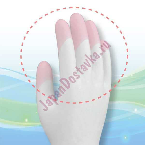 Тонкие виниловые перчатки без внутреннего покрытия с уплотнением на кончиках пальцев, размер M  Family, ST  3 пары