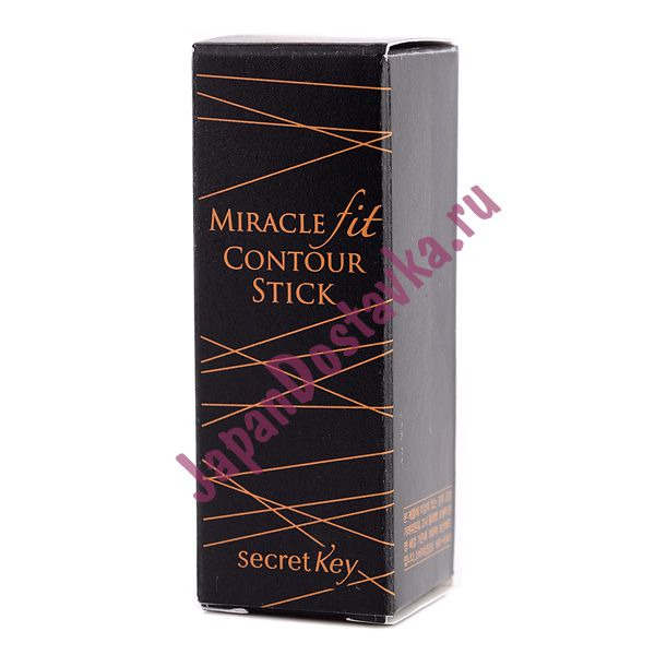 Контурный стик (шейдинг) Miracle Fit Contour Stick, оттенок № 4 Shading Dark, SECRET KEY   6,5 г