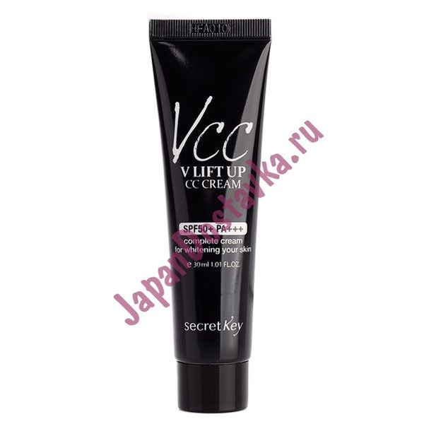 СС-крем для лица SPF50/PA+++  с лифтинг-эффектом V Lift Up CC Cream, SECRET KEY   30 мл