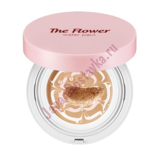 Увлажняющая основа под макияж The Flower Water Pact, тон № 01 Light Beige (светлый беж), SECRET KEY   15 мл