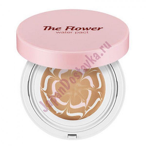 Увлажняющая основа под макияж The Flower Water Pact, тон № 01 Light Beige (светлый беж), SECRET KEY   15 мл