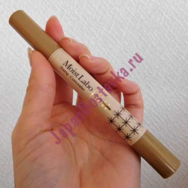 Точечный консилер со спонжем Moist-Labo BB+ Stamp Concealer (тон №3 натуральная охра), MEISHOKU  28 г