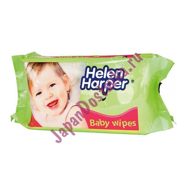 Детские влажные салфетки, Helen Harper 64 шт