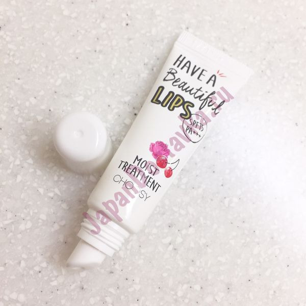 Солнцезащитный увлажняющий бальзам для губ Pure Smile Choosy Have A Beautiful Lips Moist Treatment Cherry & Rose SPF15 PA+++, SUN SMILE 