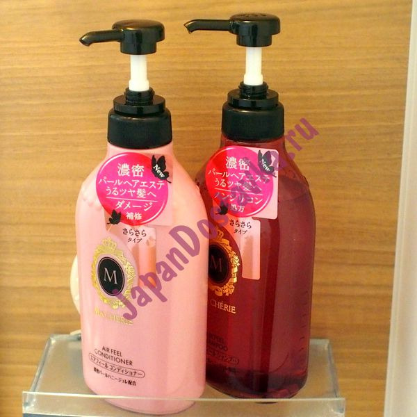 Бессиликоновый шампунь для придания объема с цветочно-фруктовым ароматом MA CHERIE Air Feel Shampoo, SHISEIDO  450 мл