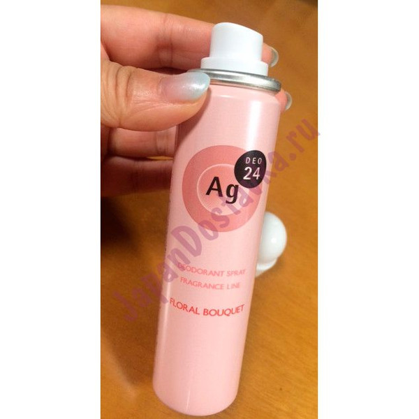 Спрей дезодорант-антиперспирант Ag DEO24 Frolar Bouquet с ионами серебра с ароматом цветов, SHISEIDO  142 г