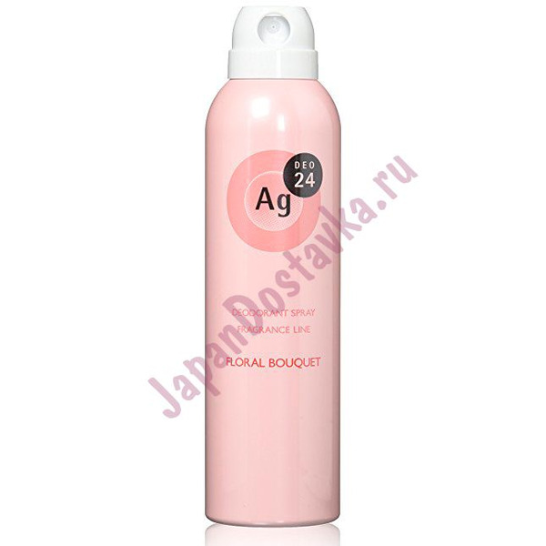 Спрей дезодорант-антиперспирант Ag DEO24 Frolar Bouquet с ионами серебра с ароматом цветов, SHISEIDO  142 г