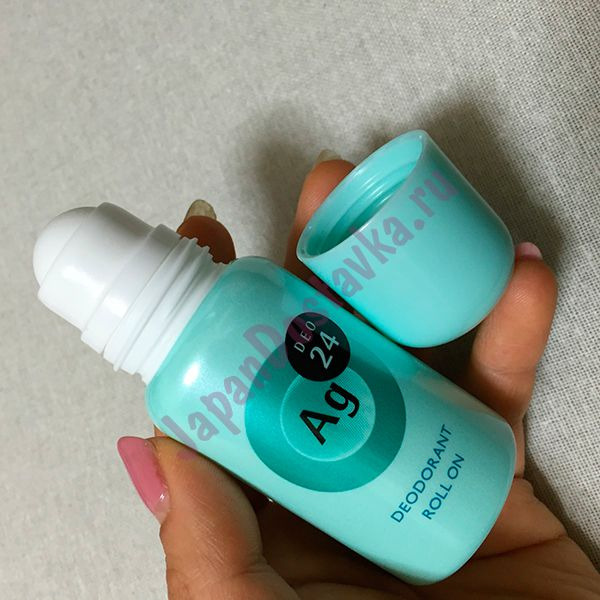 Роликовый дезодорант-антиперспирант Ag DEO24 Baby Powder Deodorant Roll On с ионами серебра с лёгким цветочным ароматом, SHISEIDO  40 мл