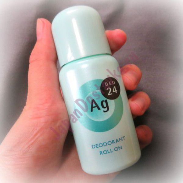 Роликовый дезодорант-антиперспирант Ag DEO24 Baby Powder Deodorant Roll On с ионами серебра с лёгким цветочным ароматом, SHISEIDO  40 мл