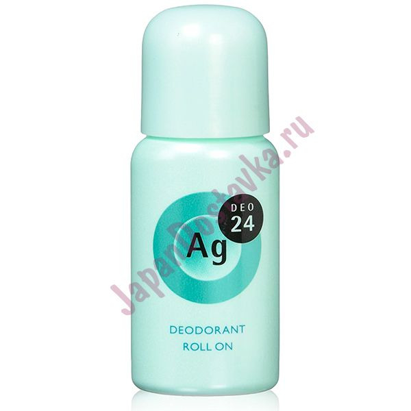 Роликовый дезодорант-антиперспирант Ag DEO24 Baby Powder Deodorant Roll On с ионами серебра с лёгким цветочным ароматом, SHISEIDO  40 мл