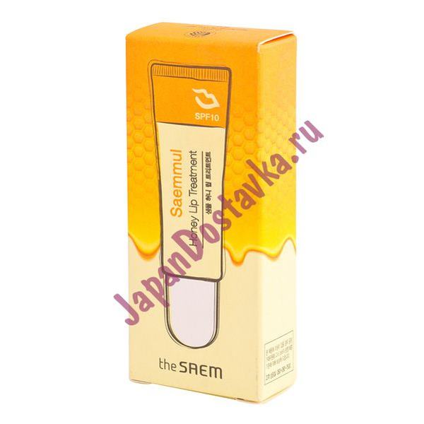 Бальзам для губ питательный Saemmul Honey Lip Treatment SPF10, THE SAEM   10 мл