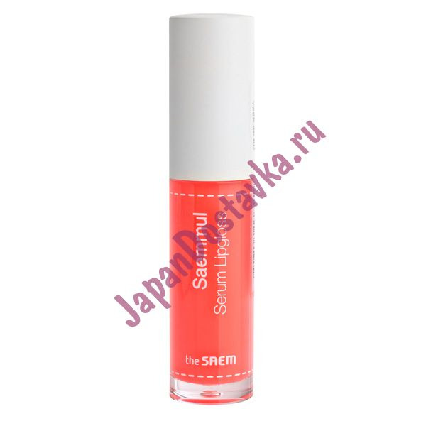 Блеск для губ Saemmul Serum Lipgloss, оттенок CR01 Elegant Coral (Элегантный Коралл), THE SAEM   4,5 мл