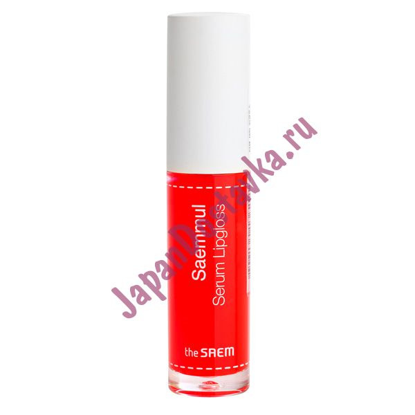 Блеск для губ Saemmul Serum Lipgloss, оттенок RD01 Cherry Red (Красная Вишня), THE SAEM   4,5 мл