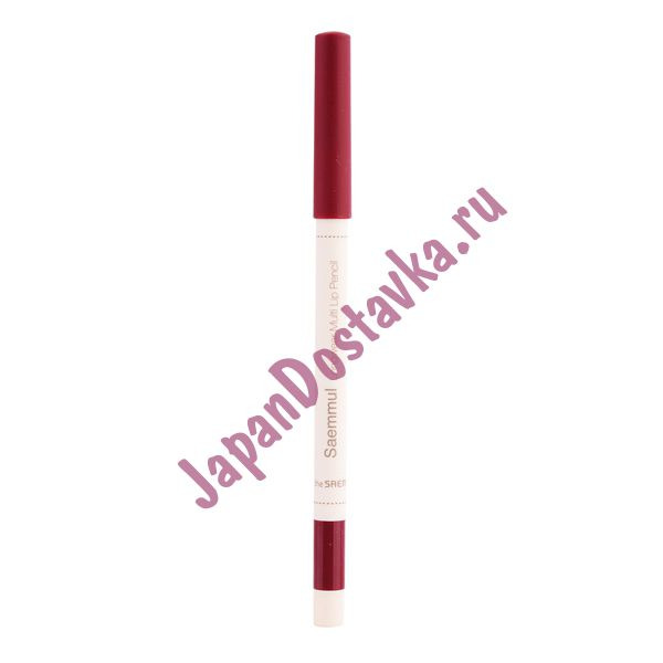 Карандаш для губ Saemmul Longwear Multi Lip Pencil, оттенок PP01 Berry Sweet, THE SAEM   0,25 г