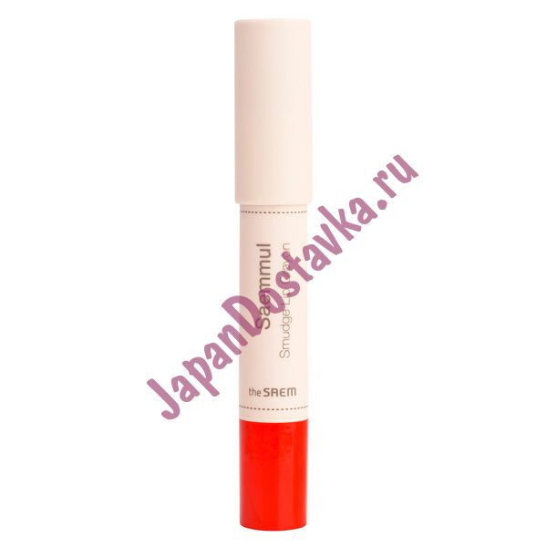 Карандаш-помада для губ Saemmul Smudge Lip Crayon, оттенок OR02, THE SAEM   3,5 г