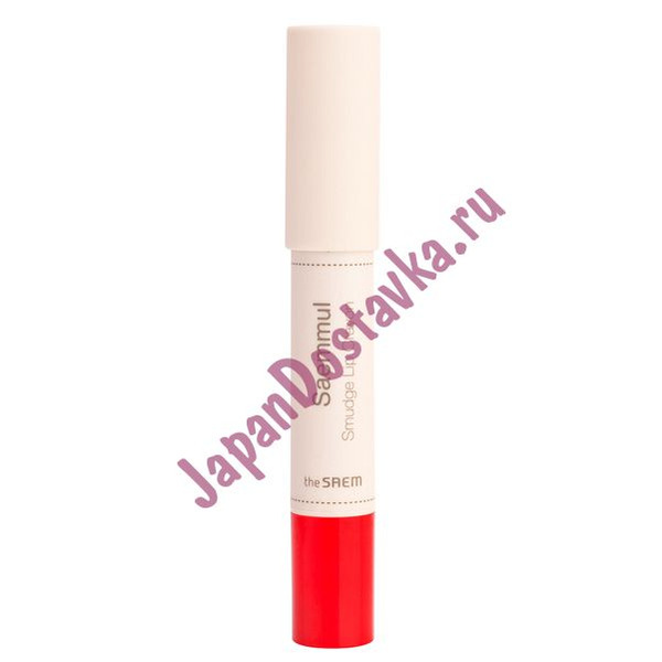 Карандаш-помада для губ Saemmul Smudge Lip Crayon, оттенок RD01, THE SAEM   3,5 г