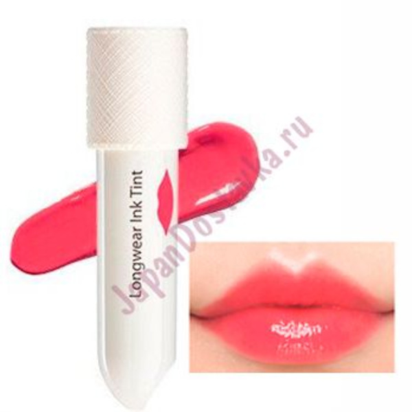 Тинт для губ Longwear Ink Tint, оттенок CR02 Switch On (розовый), THE SAEM   3 г