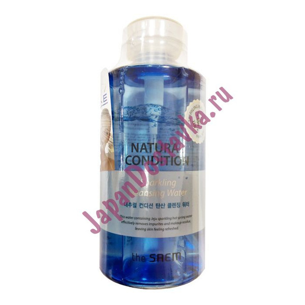 Мицеллярная вода Natural Condition Sparkling Cleansing Water, THE SAEM   500 мл