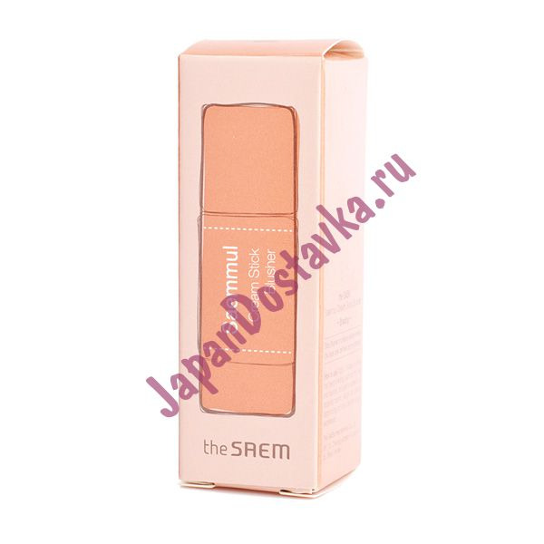 Румяна кремовые Saemmul Cream Stick Blusher, оттенок BR01 Mud Shake, THE SAEM   8 г