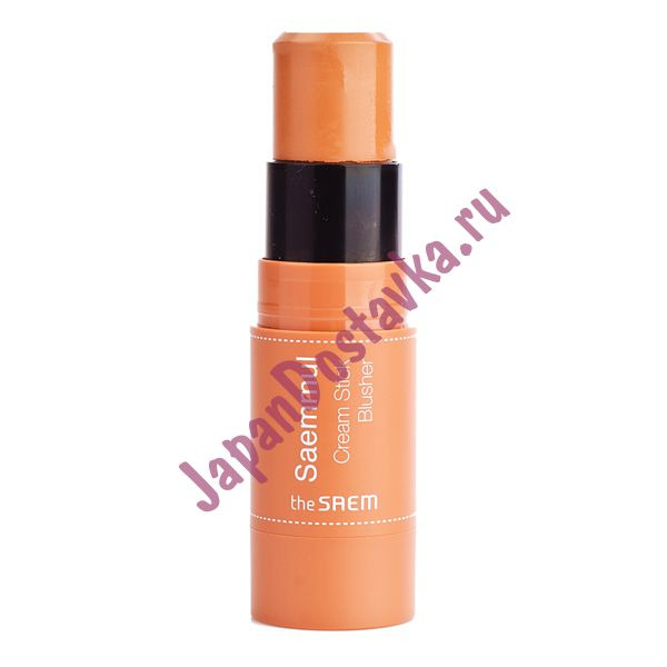Румяна кремовые Saemmul Cream Stick Blusher, оттенок BR01 Mud Shake, THE SAEM   8 г