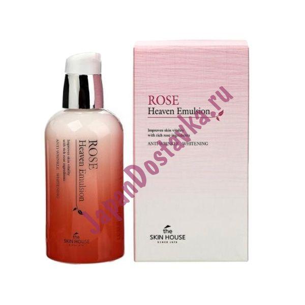 Сыворотка для лица с экстрактом розы Rose Heaven Serum, THE SKIN HOUSE   50 мл