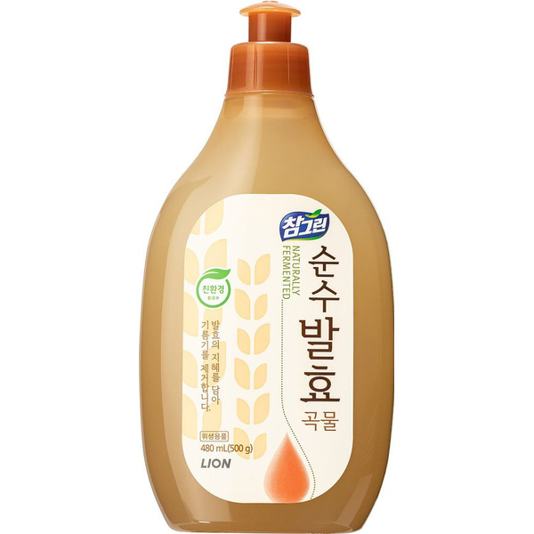 Средство для мытья посуды Chamgreen Pure Fermentation Пять Злаков, CJ LION 480 мл (флакон)