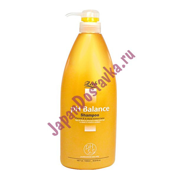 Восстанавливающий шампунь для волос PH Balance Shampoo, ZAB   1000 мл