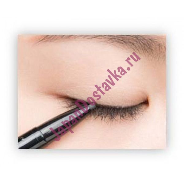 Водостойкая подводка для глаз 3 в 1 3WAY EYE LINER тон 01 (черный), Naturing