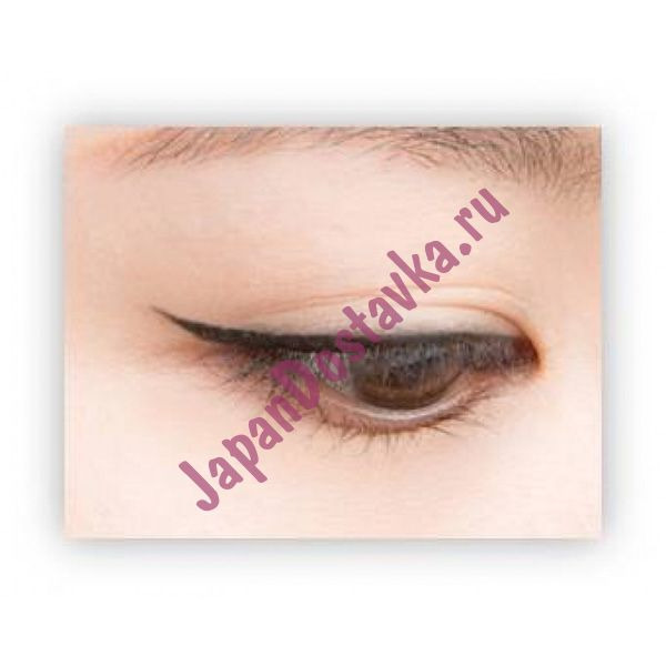 Водостойкая подводка для глаз 3 в 1 3WAY EYE LINER тон 01 (черный), Naturing