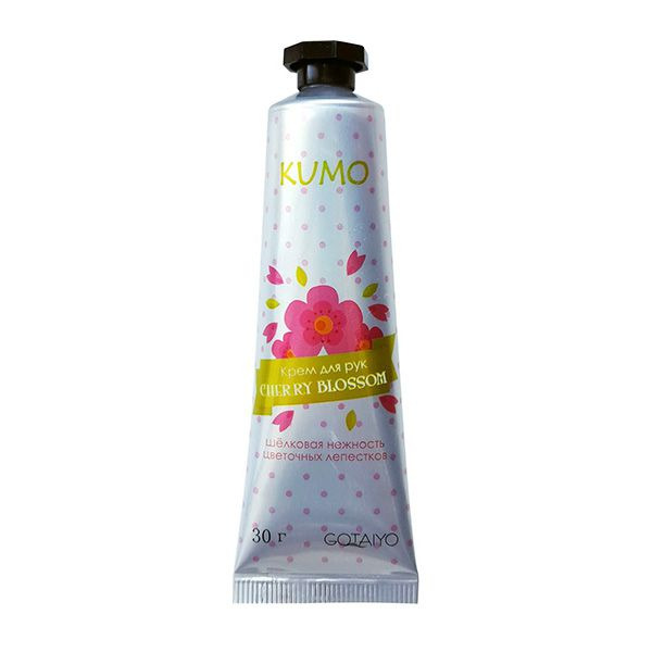 Набор кремов для рук Kumo Cherry Blossom, 30 г + Honey, 30 г + Pearl, 30 г + Almond 30 г, Gotaiyo